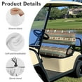 thumbnail image 6 of Uorisanigo Golf Cart Seat Cover Anti-Hot Golf Cart Seat Covers Club Car Washable Ethnic Geometric Aztec Tribal Golf Cart Seat Protector for EZGO, Yamaha, Club Car and More 2-Seat Golf Carts, 6 of 7