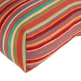 thumbnail image 5 of Greendale Home Fashions Tufted Outdoor 20'' x 20'' Seat Cushion, Watermelon Stripe, 5 of 9