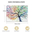 thumbnail image 2 of COMIO  - Colorful Seasons Tree of Life Canvas Print Paintings Wall Art Modern Landscape Abstract Tree Artwork for Living Room Bedroom Home Kids Room Decoration Framed Ready to Hang, 2 of 5