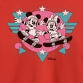 thumbnail image 3 of Disney - Mickey & Friends - Retro Skaters Mickey & Minnie - Toddler And Youth Long Sleeve Graphic T-Shirt, 3 of 5