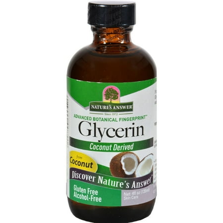 Nature's Answer Pure Vegetable Glycerin Alcohol Free - 4 fl oz