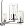 thumbnail image 5 of 2715-CH Millennium Lighting Verlana - 5 Light Chandelier-21.25 Inch Tall and 24 Inch Wide-Chrome Finish    -Traditional Installation, 5 of 7