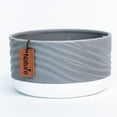 thumbnail image 1 of Set of 12 Fits 6" Pot Gray And White With Nature Label Planter, 1 of 1