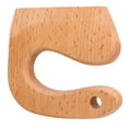 thumbnail image 2 of Cortador de madera seguro para niños, cuchillo para fruta y verdura, juguete Montessori, herramientas de cocina para niños pequeños, tipo mango redondo, 2 of 12