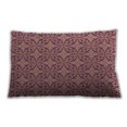 thumbnail image 1 of Ahgly Company Patterned Indoor Rectangular Rogue Pink Lumbar Throw Pillow, 13 inch by 19 inch, 1 of 5