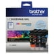 Brother Genuine LC30333PKS 3-Pack, Super High-yield INKvestment Tank Ink Cartridges; Includes 1 Cartridge each of Cyan, Magenta & Yellow, Page Yield Up to 1,500 Pages/Cartridge, LC3033