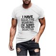 thumbnail image 2 of IROINNID Big and Tall T Shirts for Men, Lightweight Thin Basic Lapel Round Neck Printed Casual Tops for Men, 2 of 9