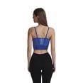 thumbnail image 3 of TOP DEPORTIVO ADIDAS MUJER SEAMLESS TOP AZUL DEPORTIVO azul 0XS, 3 of 5