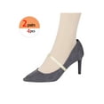 thumbnail image 4 of INSPIRE CHIC Women's Anti-Slip Elastic Shoe Ankle Straps Detachable Shoe Strap Band for Heels Apricot 24.5cm/9.65", 4 of 4
