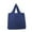 Navy, variant on MERILER Large Multi-color Waterproof Shopping Bag: Portable, Foldable, and Sturdy Construction for Daily Use (Available in Variety of Colors)