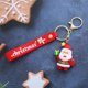 thumbnail image 1 of LLavero de silicona con colgante de árbol de Navidad, muñeco de pegamento suave, regalo de joyería, 1 of 4