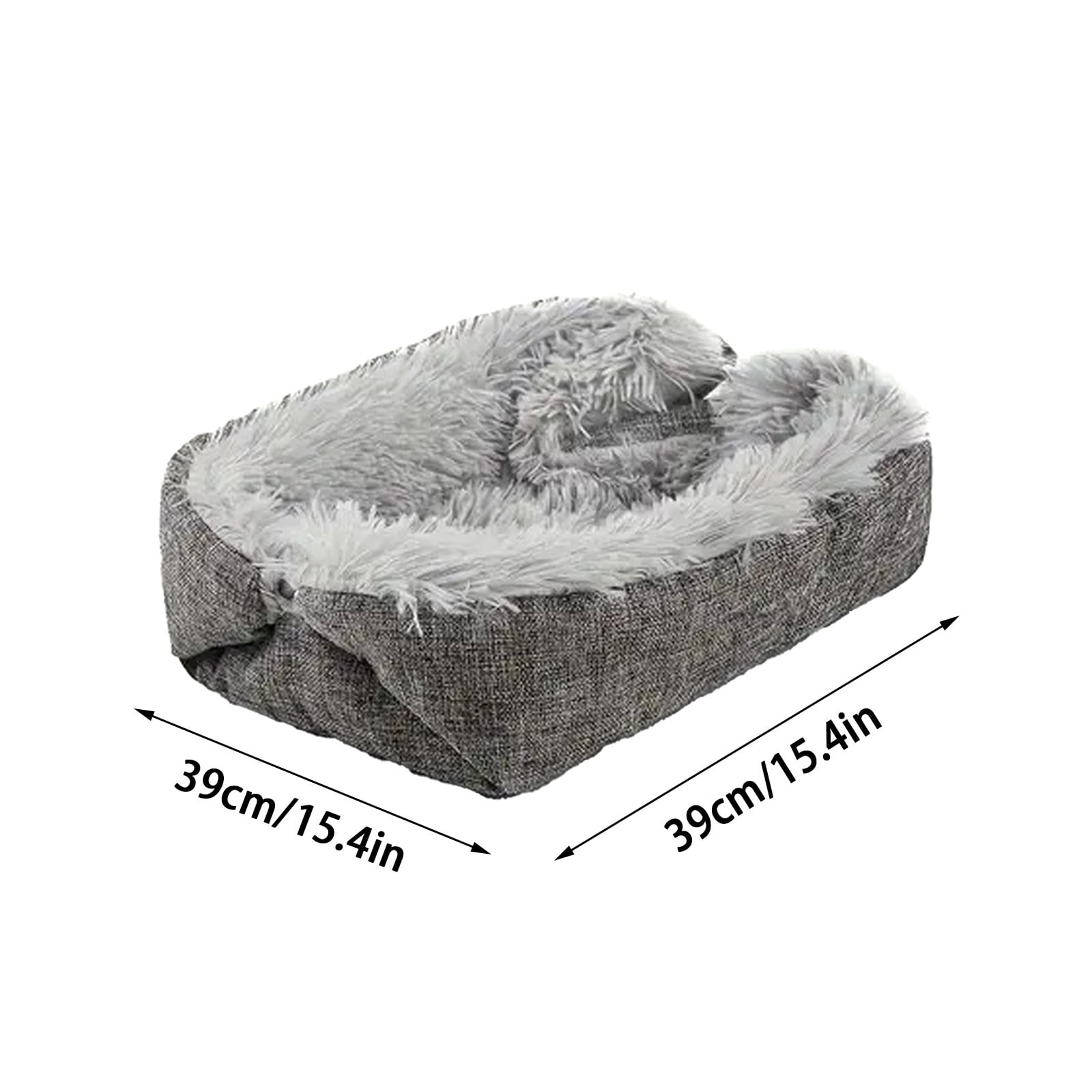 Orthopedic Cat Dog Bed Supportive Comfort Sleeper Mat with Removable Washable Cover