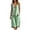 D475 Green, variant on Likimi 2 Piece Sets For Women Sleeveless V Neck Button Down Solid Color Top With High Waist Shorts Summer Fashion Comfort Outfit Set Blue Size L