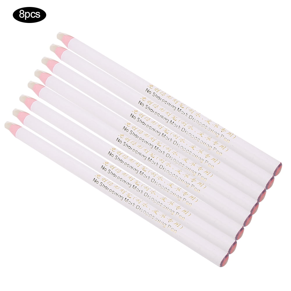 Chinagraph Marker Pencil Peel Off Chinagraph Marker Pencil White China Marker Pencil Fabric Marker Pencil White Marker Pencil 8Pcs Chinagraph Marker Pencil White Peel Off Wax