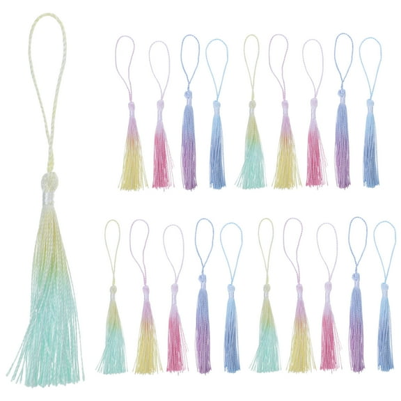 20pcs Bookmark Tassels Handmade Craft Tassels Mini Tassels Decorative Tassels Diy Supplies