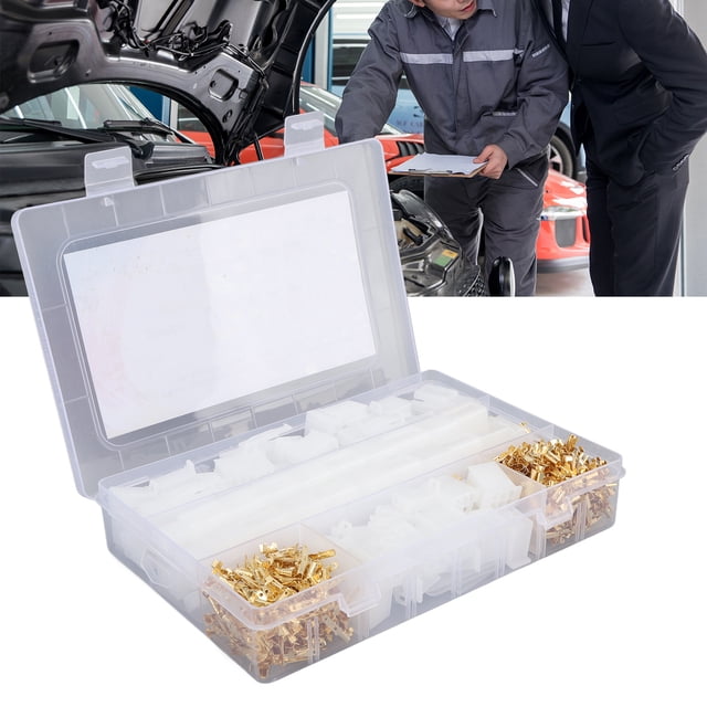 Terminal del Conector de Alambre, Conector de Alambre de PlásTico de 580 piezas para Automóvil