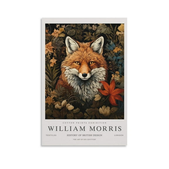 William Morris Print Painting (39) Canvas Wall Art Poster Decorative Bedroom Modern Home Print Picture Artworks Posters 24x36inch(60x90cm)