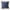 Blue, variant on Phantoscope Farmhouse Burlap Linen Tailored Edge Series Decorative Throw Pillow, 18" x 18", Blue, 1 Pack