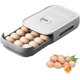 thumbnail image 1 of Caja De Almacenamiento De Huevos, Caja De Plástico Para Huevos, Caja De Almacenamiento De Huevos De Cocina, Caja De Huevos Con Cajón, Adecuada Para Refrigeradores, Congeladores, Vajilla, Rejilla 18-20, 1 of 5
