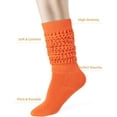thumbnail image 5 of Slouchy Socks for Women Slouch Scrunch Knee High Boot Socks Soft Long Socks Cozy Crew Socks Leg Warmers, 5 of 6