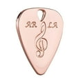 thumbnail image 1 of Alliage de Zinc Métal 0.38x1.4mm Guitare Plectrum Collier Punk Rock Élégant Instruments Pendentifs Collier, 1 of 3