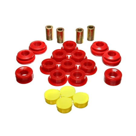 UPC 703639734703 product image for Energy Suspension 16.3117R Control Arm Bushing Set Red Rear Fits:ACURA %7C %7C20 | upcitemdb.com