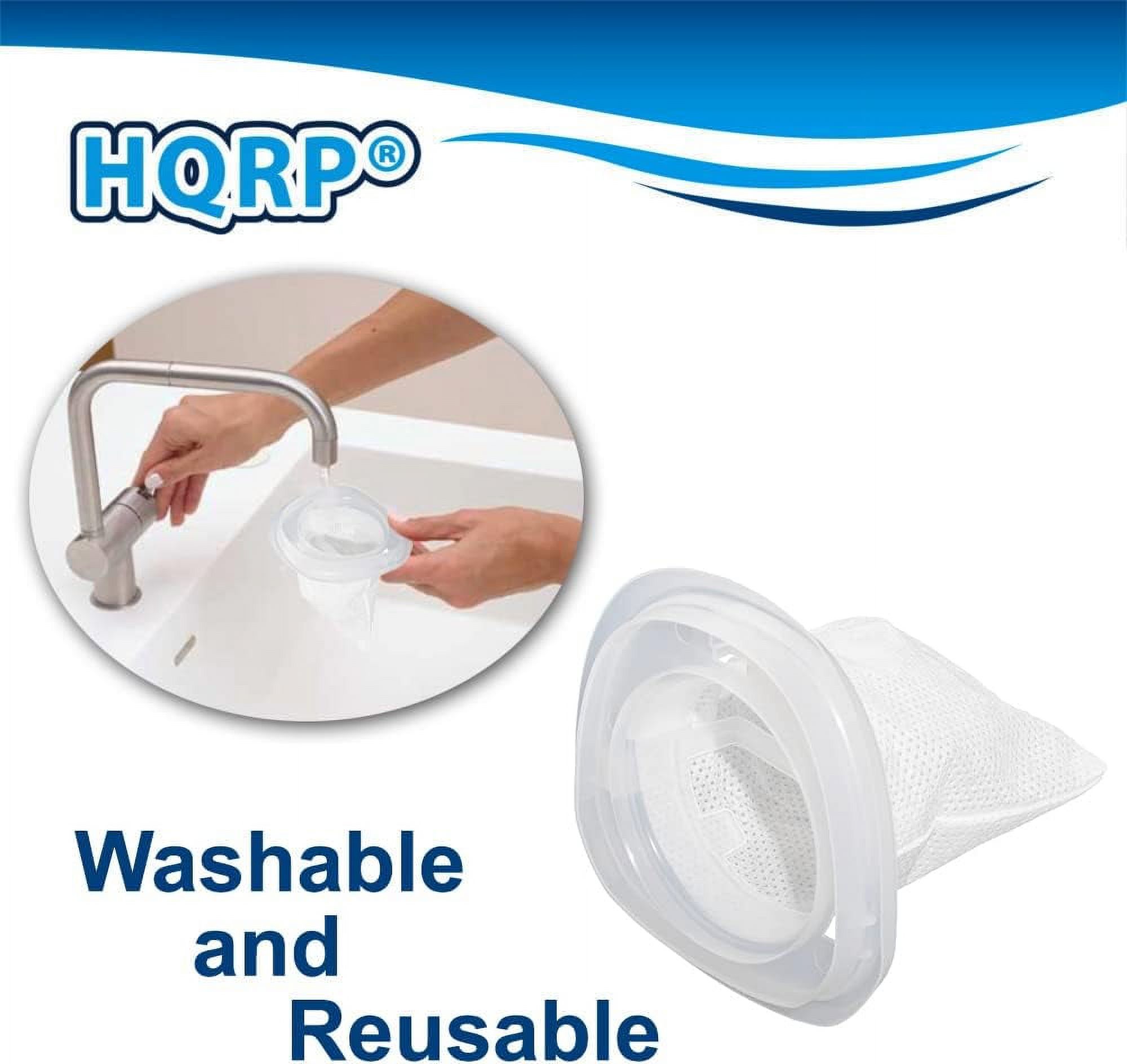HQRP 2-Pak Washable Filter for Blak & Deker DustBuster HHVI320JRS02 HQRP 2-Pak Washable Filter for Blak & Deker DustBuster HHVI320JRS02