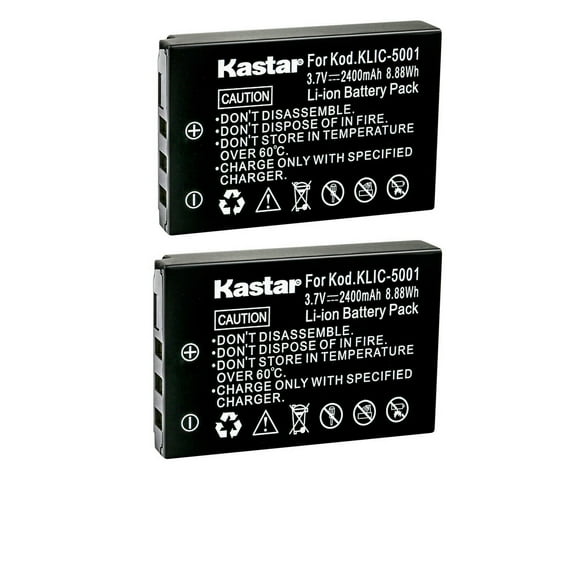Kastar 2-Pack Battery Replacement for Wacom 1UF102350P-WCM-03, 1UF102350P-WCM-04, ACK-40203, ACK-40203-BX, CP-GWL04, XLA-C330, Intuos4 Wireless, PTK-540WL, PTK-540WL-EN