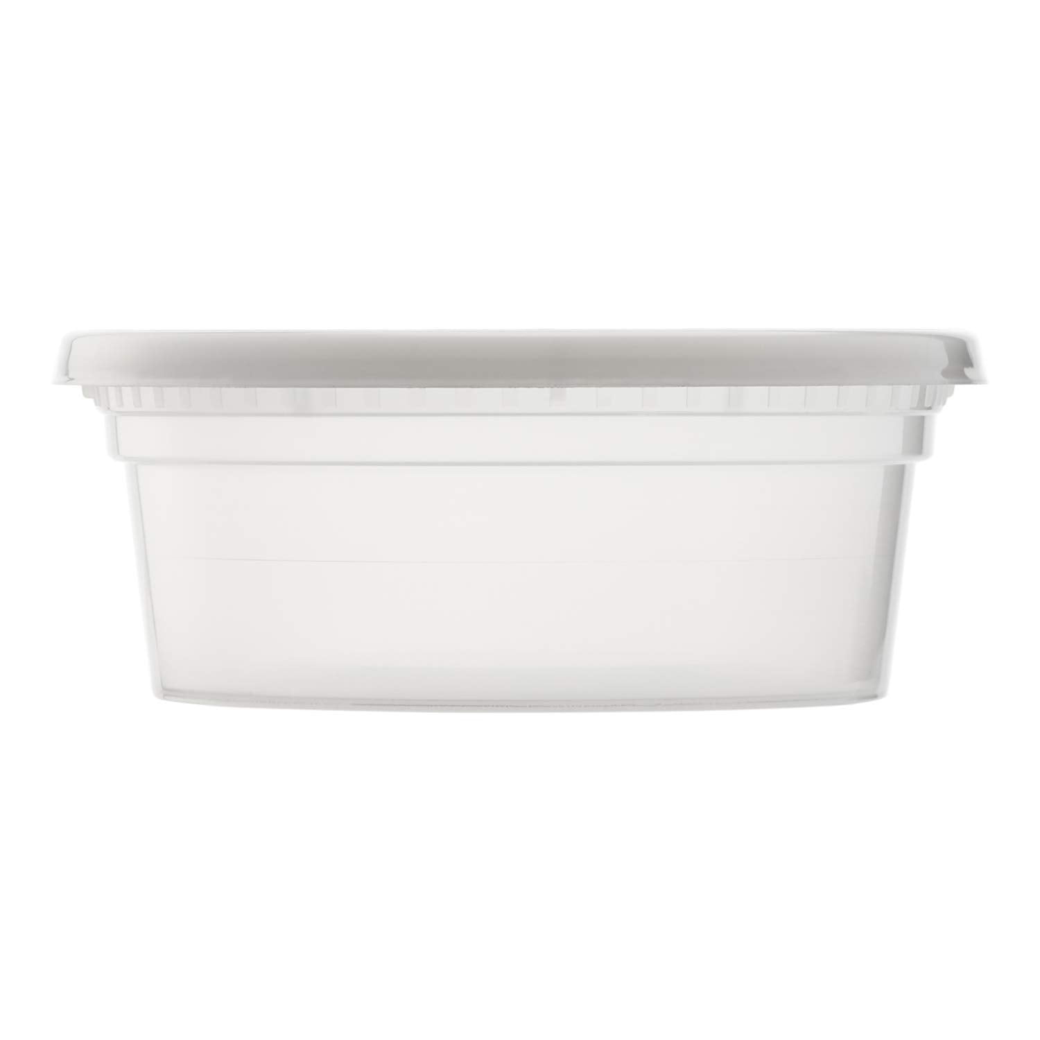 Heavy-Duty Deli Containers with Lids - 12 oz - ULINE - Carton of 240 - S-22769
