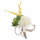 thumbnail image 1 of Broche de Flores Artificiales Ramillete de Margaritas Suculentas Decoración de Esmoquin de Vestidos de Novias Gloria Ramillete de flores de seda, 1 of 9