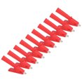 thumbnail image 4 of Test   Clip Test  Clamp Clips Insulated  Multimeter Clip Electrical Test Leads Set  Multimeter Clip 10Pcs Test   Clip Brass PVC Insulated  Multimeter Clips For 4mm Banana Plug, 4 of 8