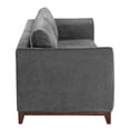 thumbnail image 4 of Sofá Oslo 2 Plazas Gris Oscuro para Sala, 4 of 9