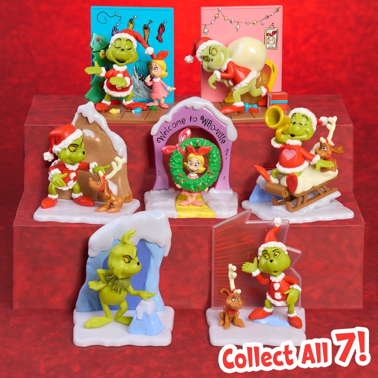 Dr. Seuss The Grinch Scene Setters Blind Box Collectible Figures
