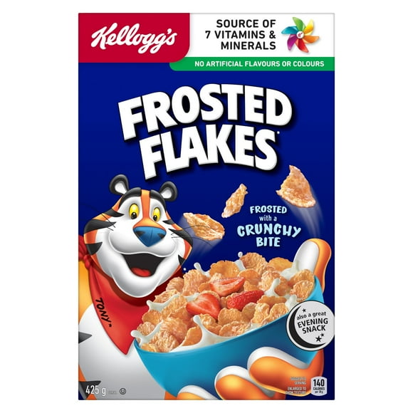 Céréales flocons de maïs givrés de Kellogg's, 425g 425 g