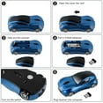 thumbnail image 5 of PloutoRich Wireless Mouse Cool Car Shape Mouse 2.4GHz Optical Cordless Mice with USB Receiver for Laptop PC Computer, Pearl Blue, 5 of 7