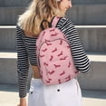 thumbnail image 5 of Salouo Dachshund Dog Puppy for Travel Backpack for Men Women,Casual Laptop Backpack Daypack Business Work Bag for Travel、Hiking、Weekend -Small, 5 of 5