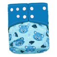thumbnail image 4 of Pañales de Bebé Reutilizables Sunnimix Transpirable Azul Talla Única, 4 of 7