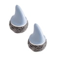 thumbnail image 1 of Oleegame 2PC Cleaning Brush Shark Handle Stainless Steel Wire Ball Kitchen Brush Dish Cleaning Tools Blue, 1 of 2