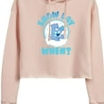 thumbnail image 3 of Care Bears - Snow Day When - Juniors Cropped Hoodie, 3 of 5
