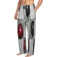 thumbnail image 2 of Disketp Cherries Laid Men'S Pajama Pants - Ultra Soft Fleece Sleep And Lounge Pants (Size: S-Xxl), 2 of 9