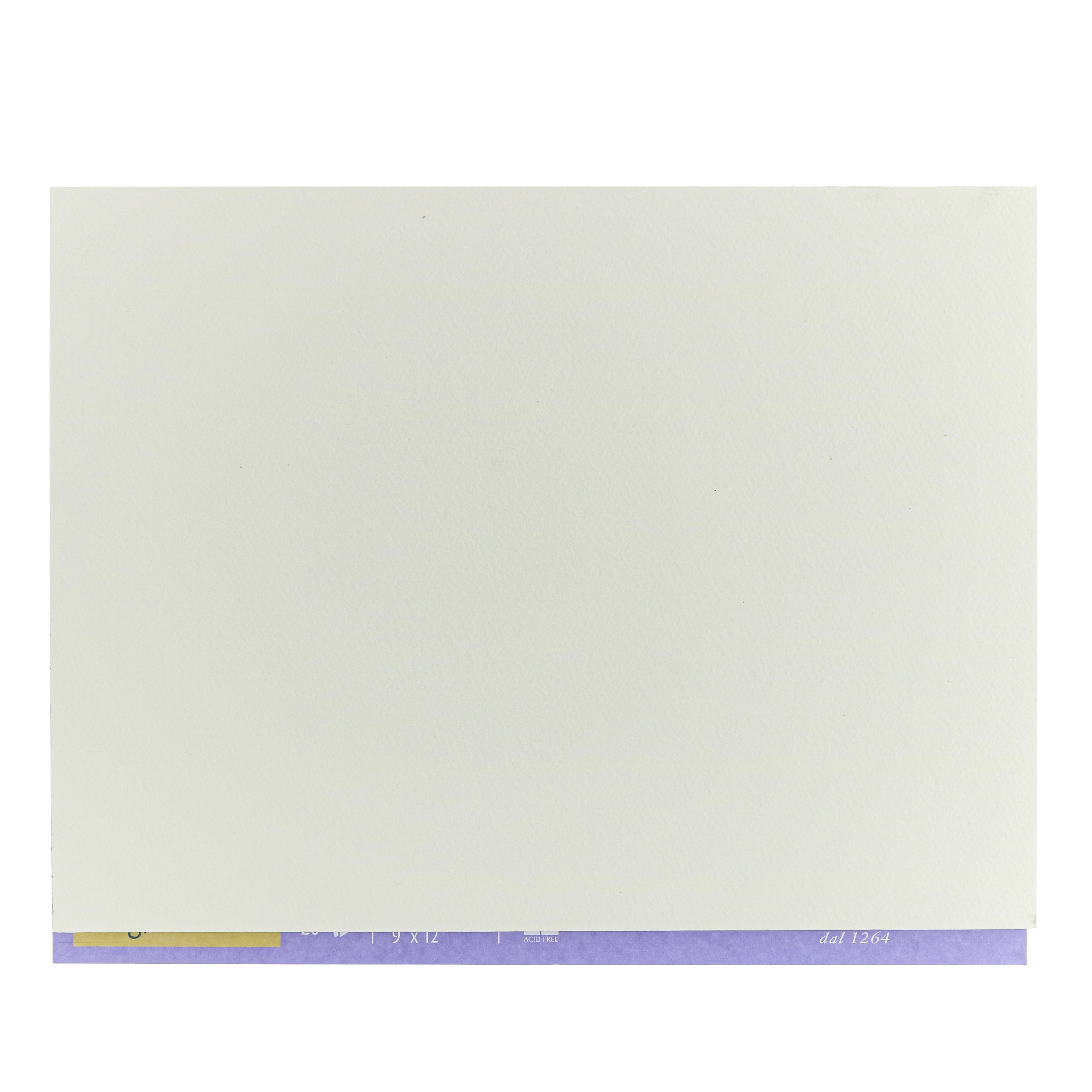 Fabriano Artistico Extra White Watercolor Block, 140 lb./300 gsm, Cold Press, 20 Sheets, 9" x 12" - image 2 of 3