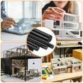thumbnail image 7 of Uxcell ABS Styrene Stick Solid Bar Model for DIY Toys Building Making Architectural Model Making Black 5Pcs 2/25" x 10", 7 of 7