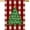 Trees, variant on Red Christmas House Flags Christmas Trees Garden Flags 28x40 Inch Double Side Buffalo Check Plaid Background Yard Flags Winter Outside House Flag Cotton Linen Xmas Outdoor Flags (Trees)