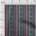 thumbnail image 1 of oneOone Georgette Viscose Fabric Geometric|Stripe & Floral Block Fabric Prints By Yard 42 Inch Wide, 1 of 4