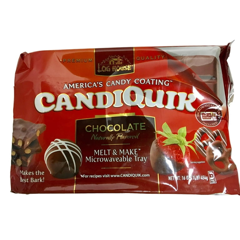 Log House America's Candiquik Vanilla Candy Coating, 16 oz (Pack of 12)