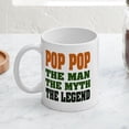 thumbnail image 3 of CafePress - POP POP The Legend Mug - 11 oz Ceramic Mug - Novelty Coffee Tea Cup, 3 of 3