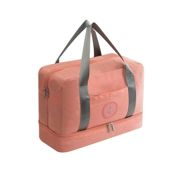 Fiudx Bolsa de Viaje, Tela Suave y Ecológica, Gran Capacidad con Bolsillos Interiores, Práctica Organizadora de Viaje, Ideal para Viajes de Negocios o Escapadas de Fin de Semana, Diseño Unisex, Tamañ