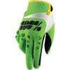 100% Airmatic Youth MX Gloves Green SM
