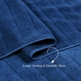 thumbnail image 4 of Everyday Home by Trident Quick Dry 4 Bath Towels, 100% Cotton , lightweight,Soft, Absorbent, Bathroom Towels, 4 Bath 27"x54", Navy Blue, 4 of 7