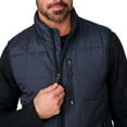 thumbnail image 5 of Free Country Men's Maple Creek IV Box Quilted Puffer Vest Navy XL, 5 of 5